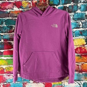 The North Face Hooded Pullover Sweatshirt Girls Hoodie Size Large